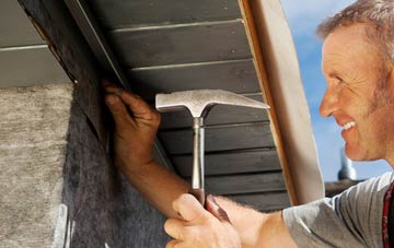 Hazelton Walls fascia installation